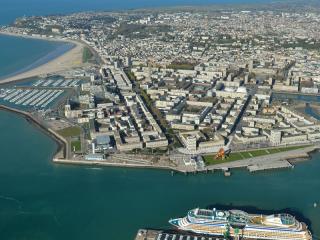 Vue aérienne du Havre