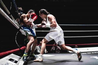 Combat d'Amina Zidani
