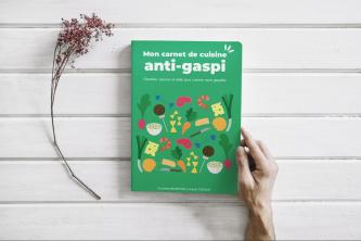 "Mon carnet de cuisine anti-gaspi", livre de Dorothée Bessière et Isaure Tsassis, créatrices de l'application Save Eat