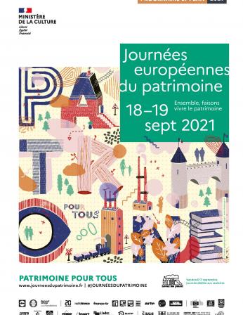 Programme des Journées européennes du patrimoine 2021