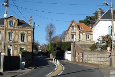 Route à Sainte-Adresse