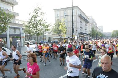 course à pied en ville