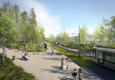 Future station Hôpital Monod