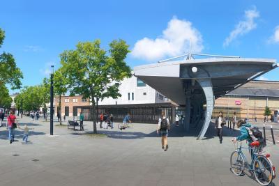 Nouvel abri vélos sécurisé en gare du Havre