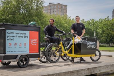 La cyclo-logistique se développe, avec la société Tout en Vélo