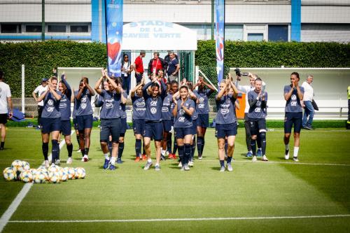 Foot féminin au stade de la Cavée Verte