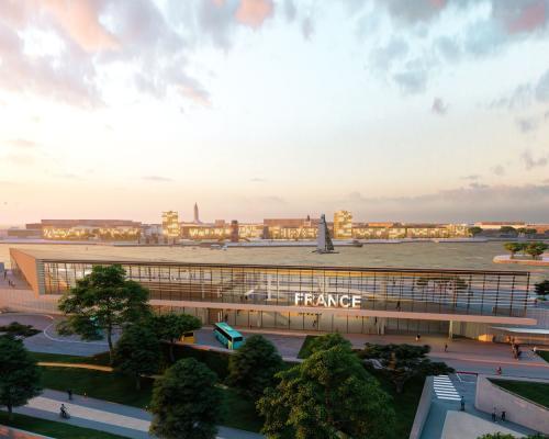 Projection du futur aménagement des terminaux croisière