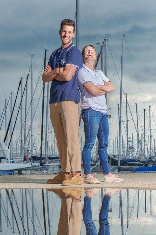 Jérémie Mion et Camille Lecointre