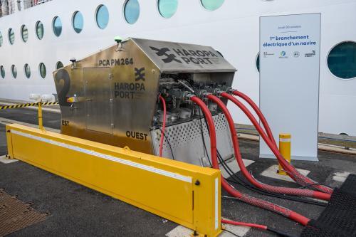 Électrification des quais