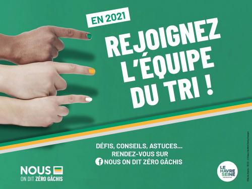 groupe Facebook rejoignez l'équipe du tri