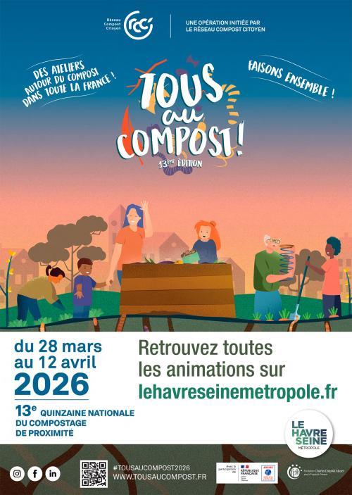 Affiche de l'événement Tous au compost ! 2026
