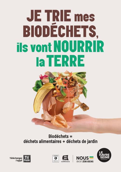 Je trie mes biodéchets, ils vont nourrir la terre