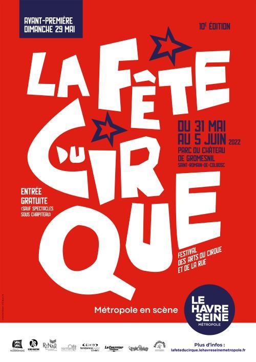 Affiche 2022 de la Fête du Cirque