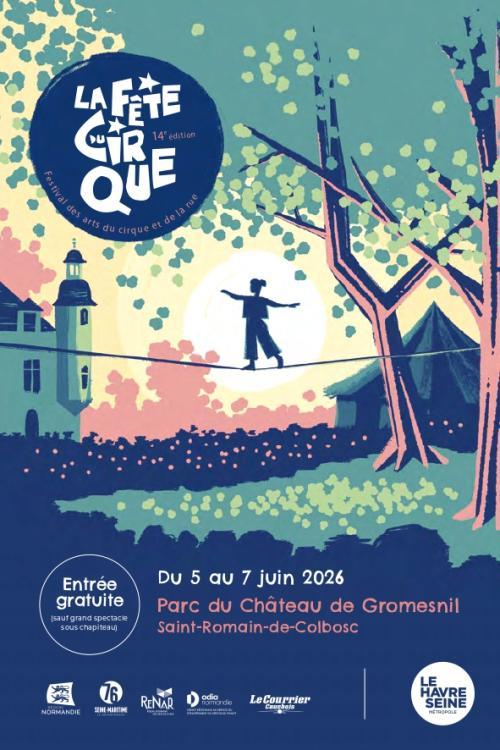 Affiche Fête du Cirque 2026