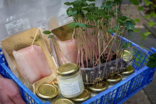 Les produits vendus par Arnaud Pigeon chez Symbi0se