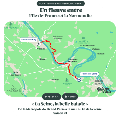 La Seine, la belle balade - Saison 1 entre Rosny-sur-Seine et Vernon-Giverny