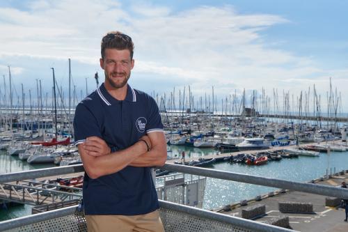 Jérémie Mion, ambassadeur sportif en 470