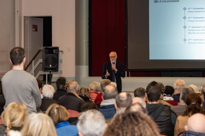 Réunion publique de restitution mars 2023 - Consultation quartier Saint-Vincent