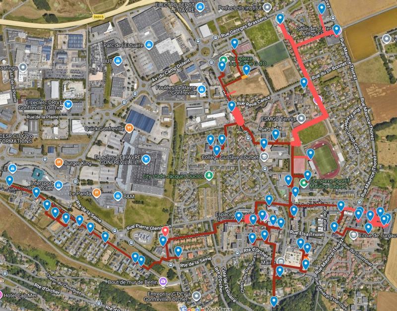 Travaux d'extension du réseau de chaleur de Gonfreville-l'Orcher (2026)