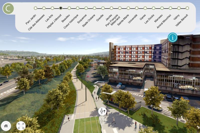 Visite 360° de la future ligne de tramway