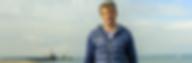 Charlie Dalin sur la plage du Havre